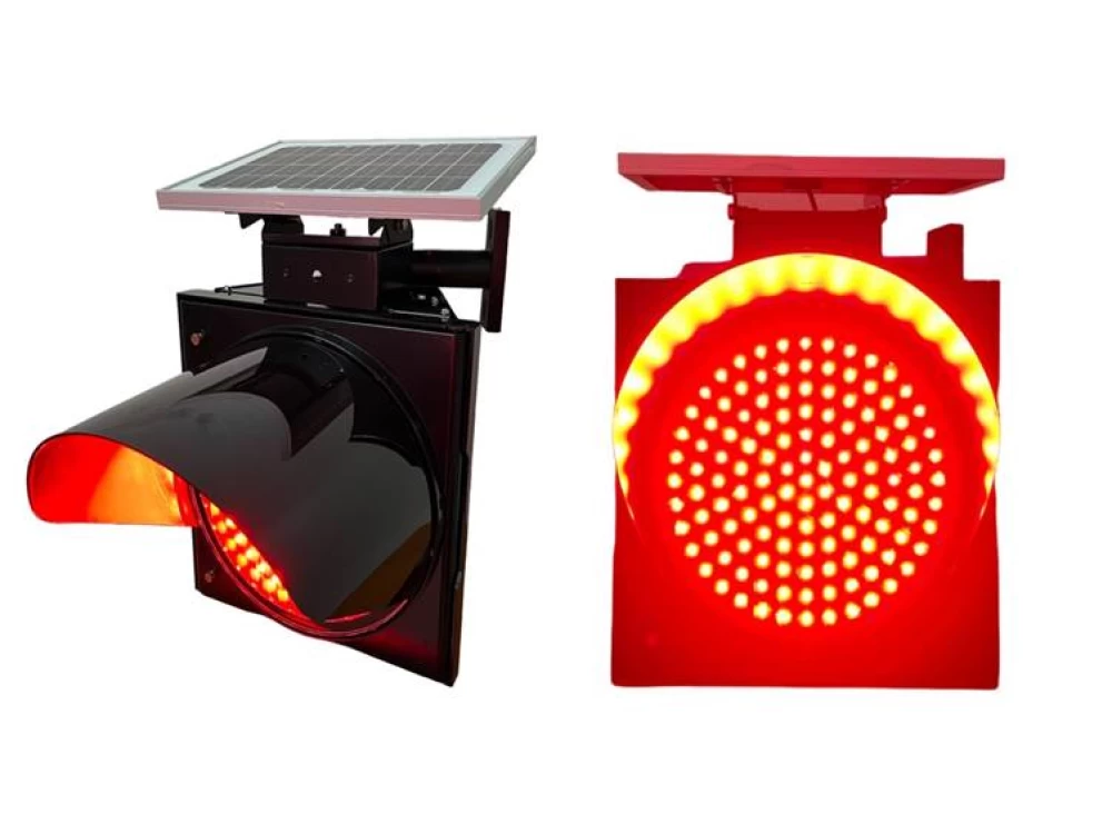 สัญญาณไฟกะพริบพลังงานแสงอาทิตย์